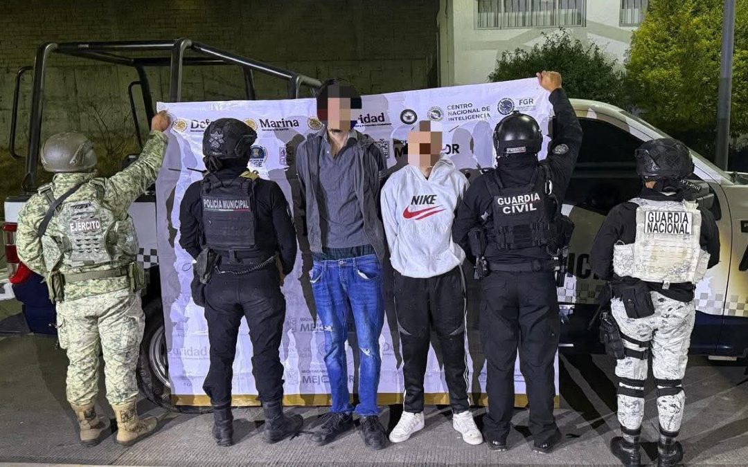 Michoacán: Dos hombres detenidos tras persecución por intento de asesinato a policías municipales