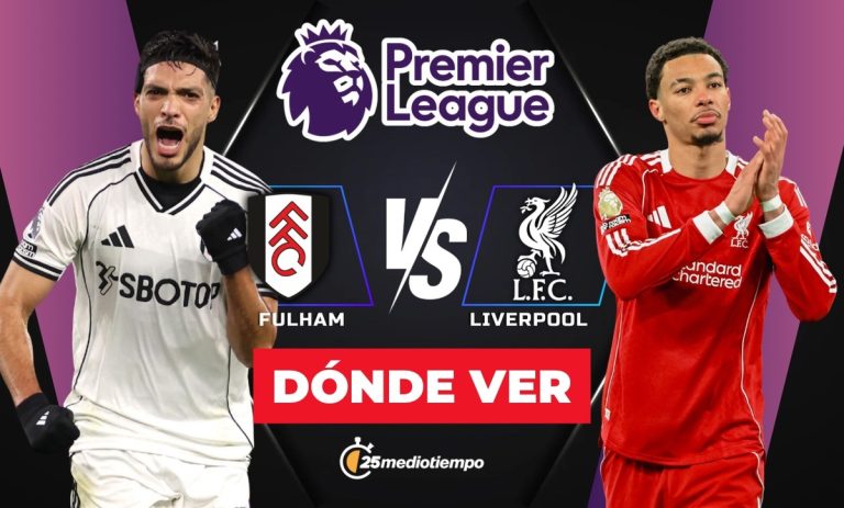 ¿Cuál es el horario del Fulham vs Liverpool hoy? Dónde ver el partido de Raúl Jiménez en la Premier League 2026
