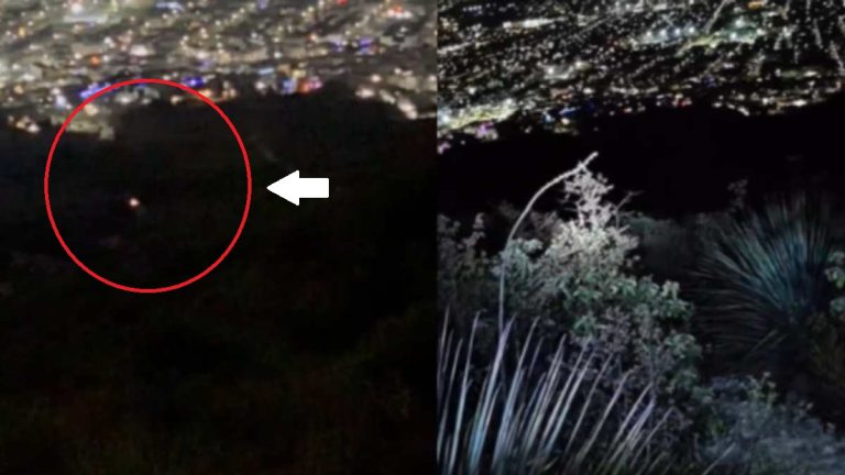 Extrañas luces en el Cerro de las Mitras: ¿Eran brujas? | VIDEO