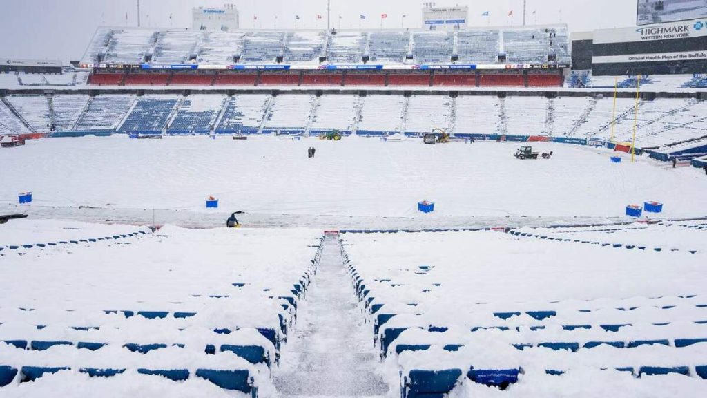 ¡Buffalo Bills invita a sus aficionados a un evento de palear nieve en el Highmark Stadium!