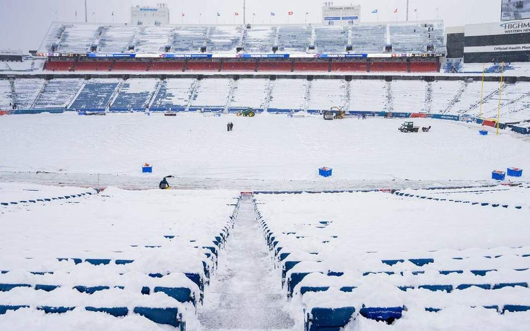 ¡Buffalo Bills invita a sus aficionados a un evento de palear nieve en el Highmark Stadium!