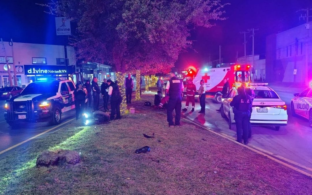 Accidente de Motociclista en Independencia: Derrape en Retorno de Dos Carilles