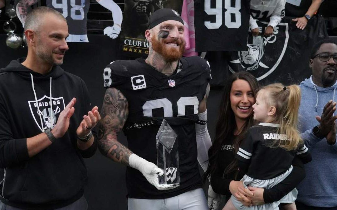 Maxx Crosby envía un mensaje de desafío a la directiva de Las Vegas Raiders