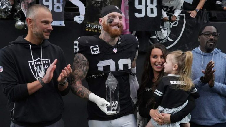 Maxx Crosby envía un mensaje de desafío a la directiva de Las Vegas Raiders