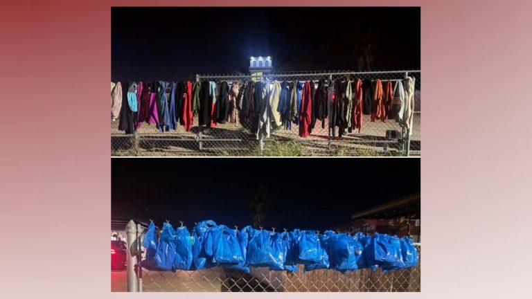 En la ciudad de Mission, comunidad ofrece ropa de invierno gratuita para quienes lo necesiten