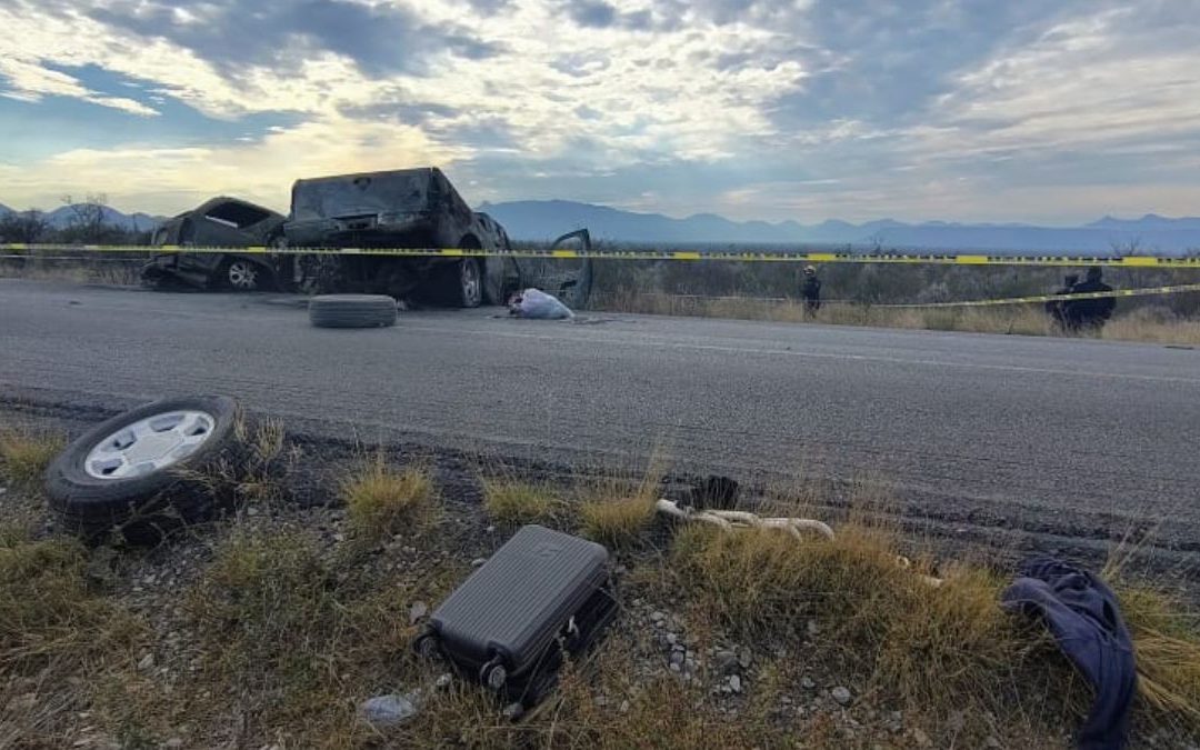 Accidente devastador en Lampazos deja dos muertos y varios heridos