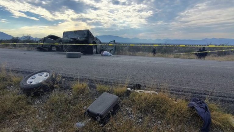 Accidente devastador en Lampazos deja dos muertos y varios heridos