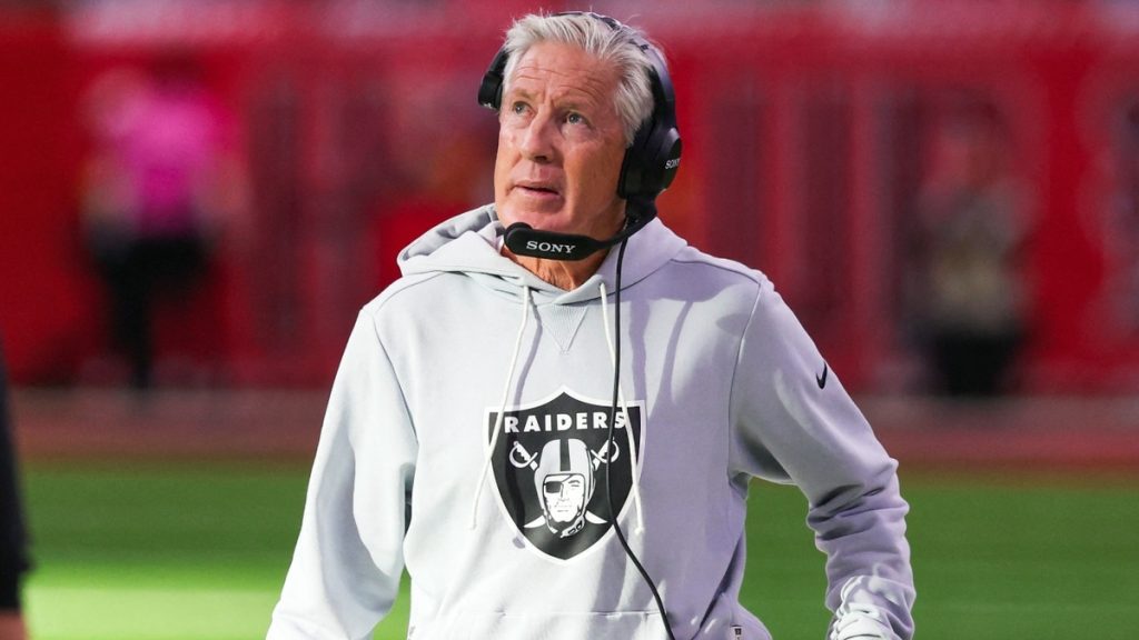 Los Las Vegas Raiders Anuncian un Nuevo Head Coach Tras la Salida de Pete Carroll