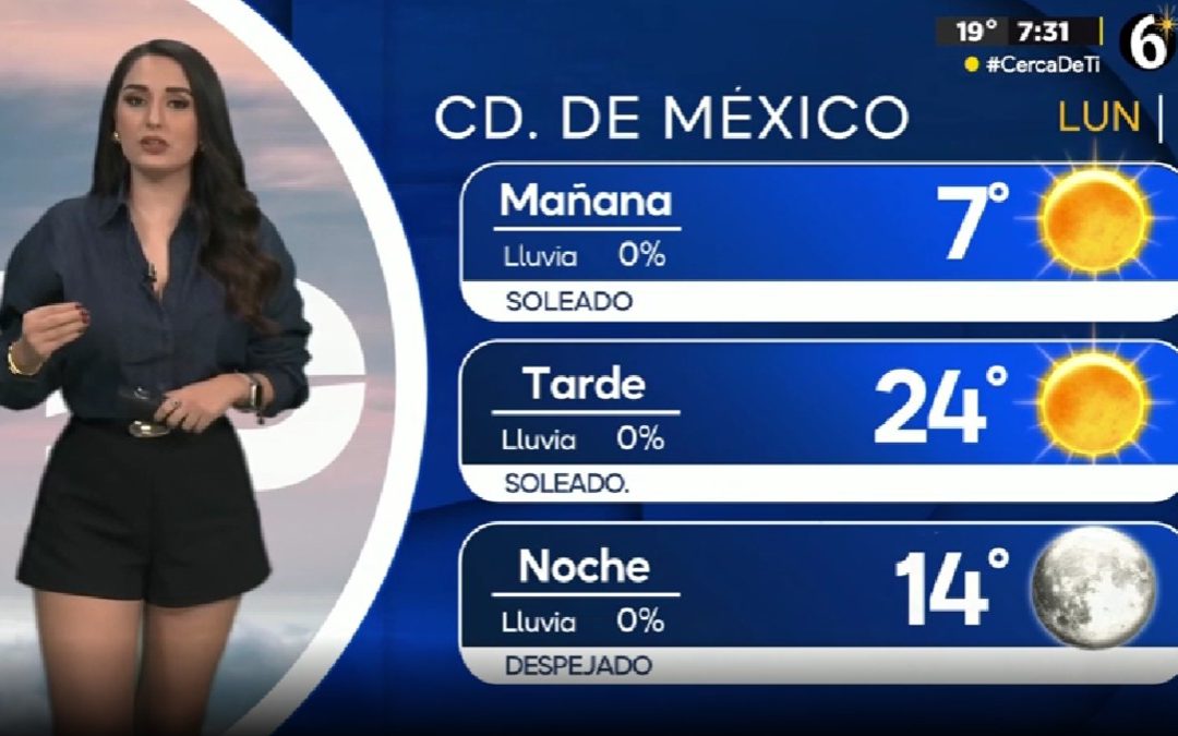 Clima CdMx: Predicción de la Temperatura Mínima para Hoy 5 de Enero