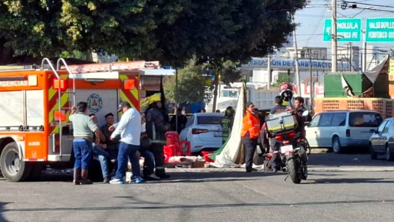 Explosión de Gas en Puesto Callejero en Puebla Deja 14 Heridos