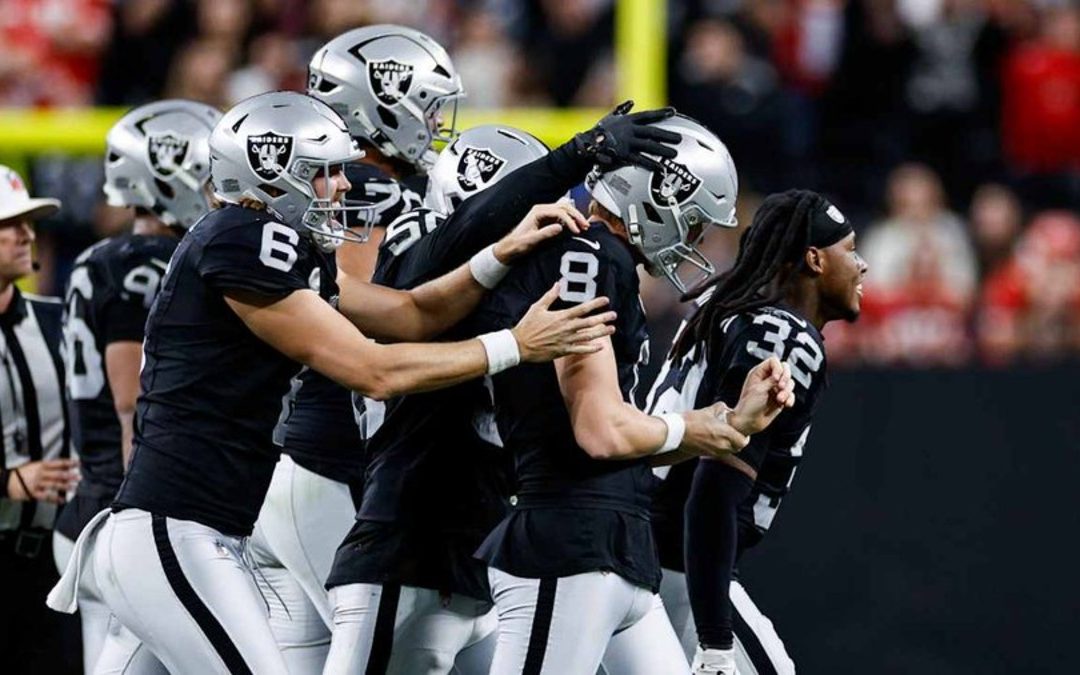 Impactante triunfo de Raiders sobre Chiefs en la NFL 2025-26