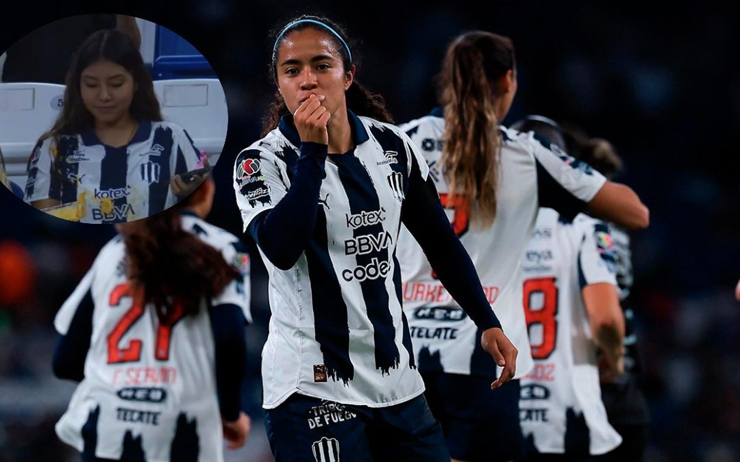 Aficionada de Rayadas sufre incidente viral durante partido tras el ataque de nachos