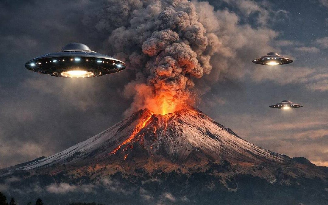 Ovnis en el Popocatépetl: Extraños Objetos Luminosos Captados en la Noche de 2025