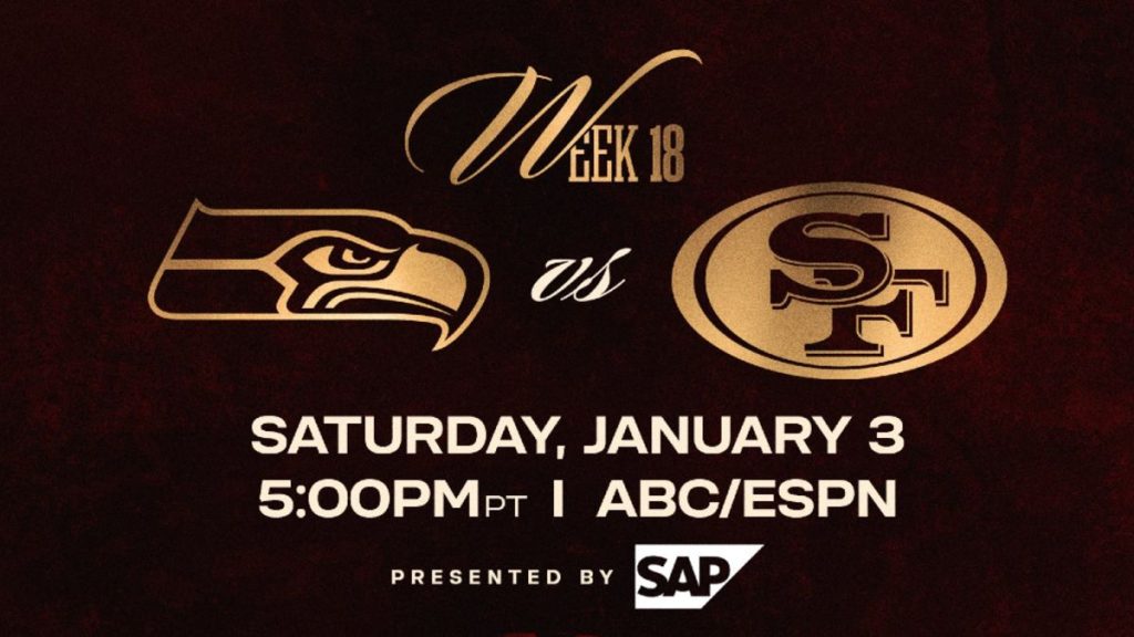 NFL 2025: Cómo ver EN VIVO el emocionante duelo Seahawks vs 49ers en la Semana 18