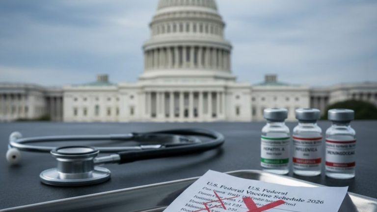 Estados Unidos Retira 6 Vacunas Para Niños de su Recomendación Estándar