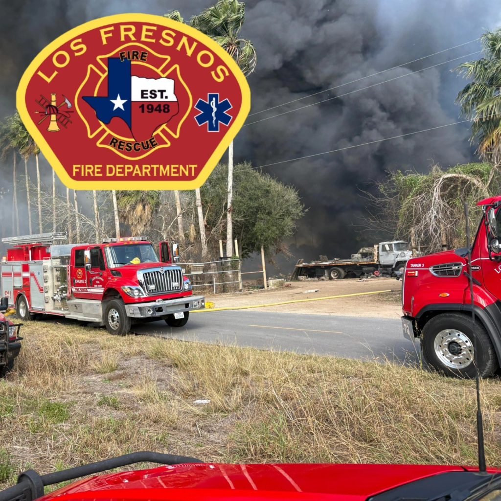Autoridades del Condado Cameron responden a incendio de gran magnitud en Bayview