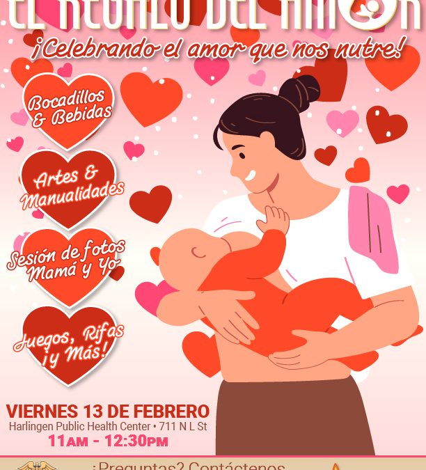 WIC invita a madres lactantes a celebrar el “Regalo de Amor” este 13 de febrero en Harlingen