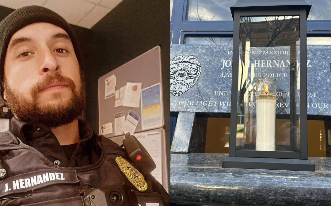 Las Cruces rinde homenaje al oficial Jonah Hernandez en su segundo aniversario