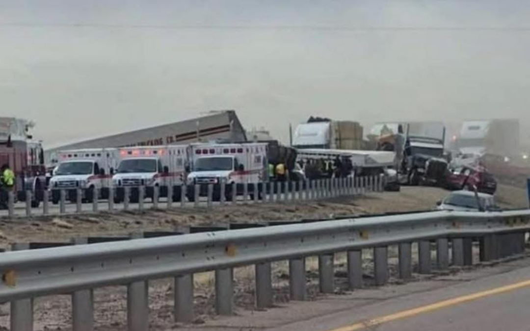 Accidente Mortal en Pueblo: Cuatro Muertos y Varios Heridos en la I-25