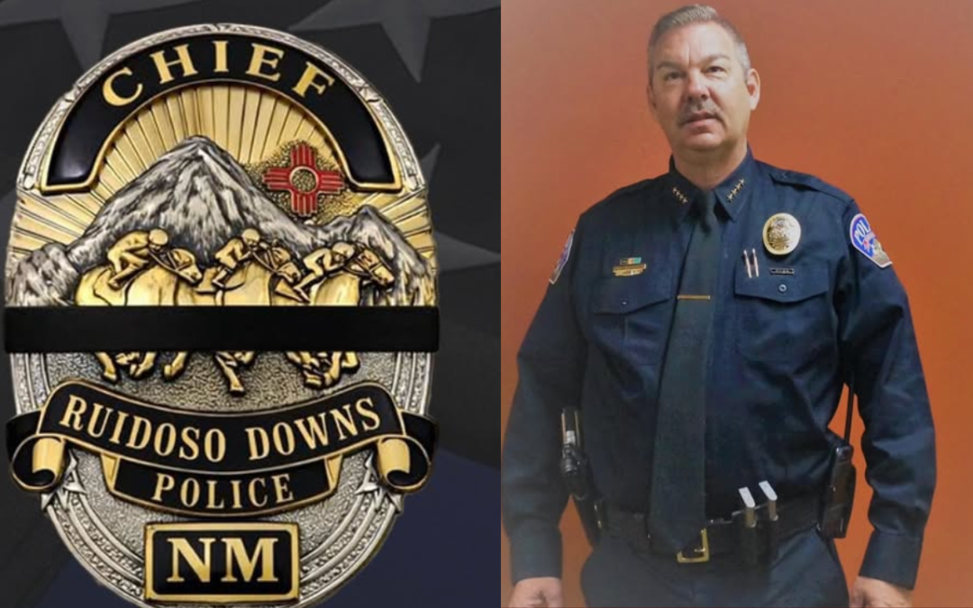 Fallecimiento del Jefe de Policía de Ruidoso Downs, Mark C. Hargrove, Genera Condolencias en la Comunidad
