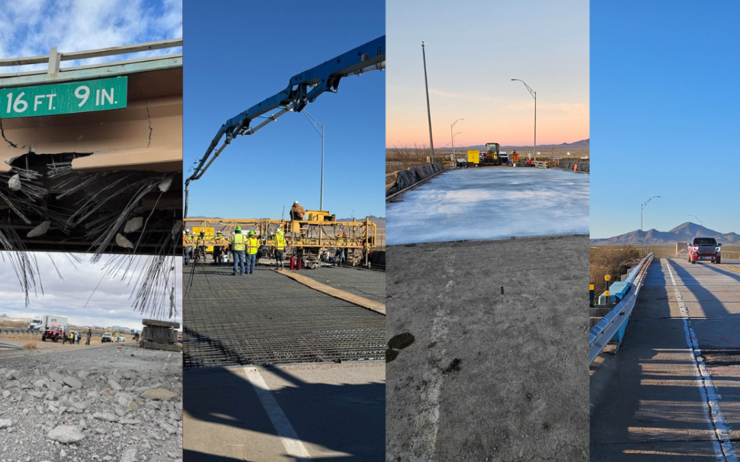 Reabierto el puente I-10 en Lordsburg: culminan las reparaciones necesarias