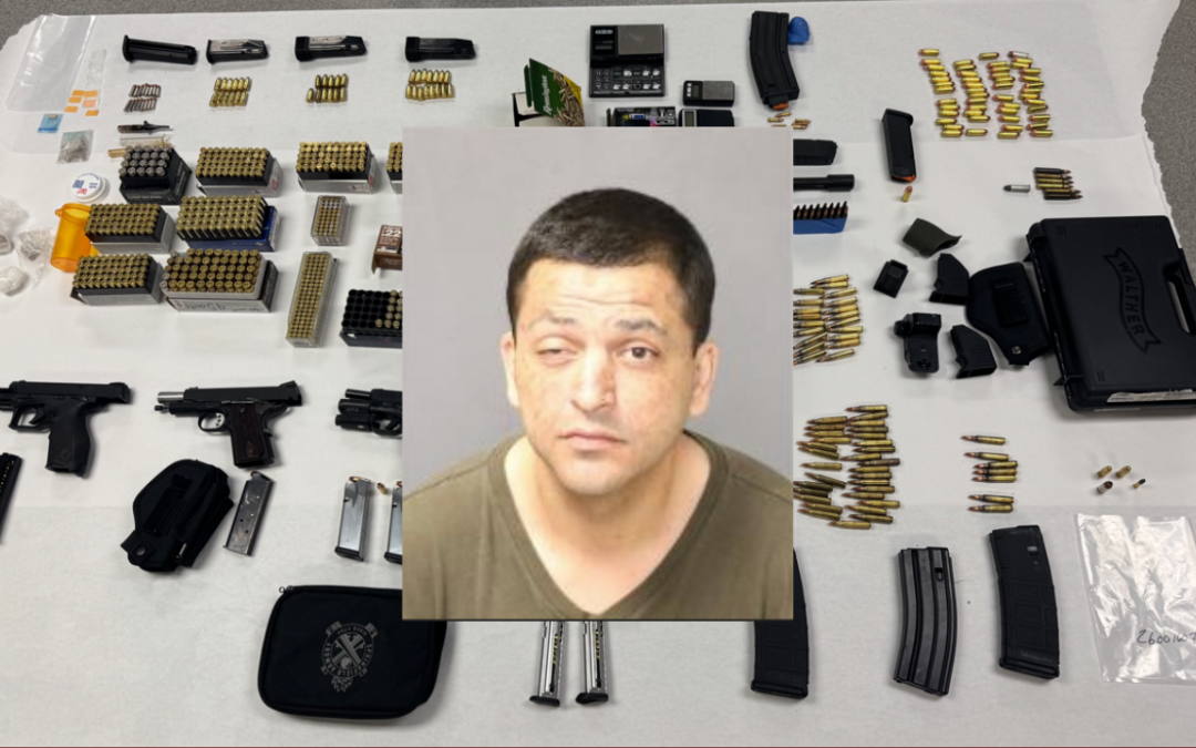 Furia al volante en Albuquerque: Hombre arrestado con armas y narcóticos
