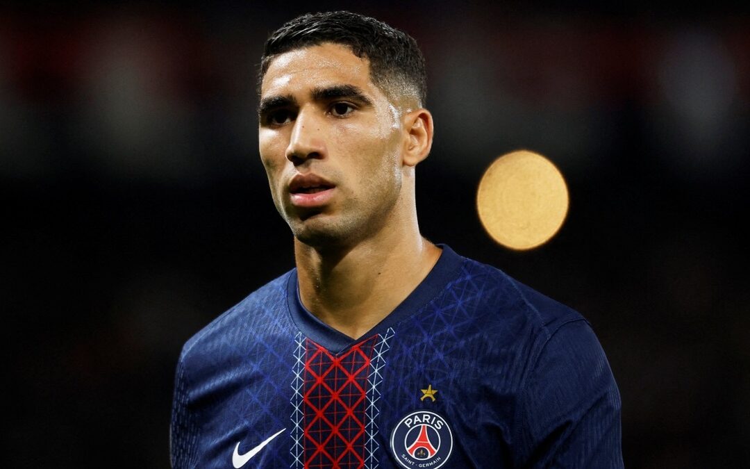 Achraf Hakimi del PSG enfrentará juicio por acusaciones de violación en Francia