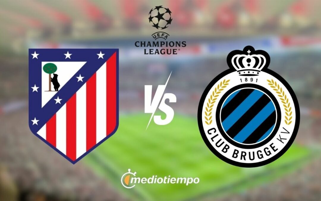 Transmisión EN VIVO: Atlético de Madrid vs Club Brujas, ¿Dónde Ver el Partido?