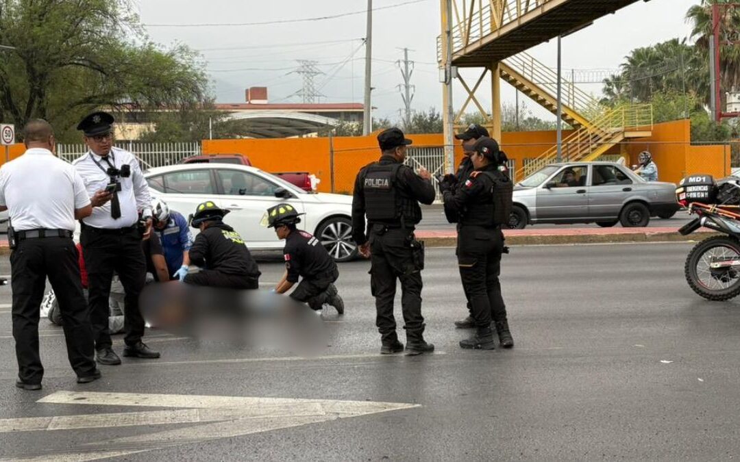 Accidente en Garza Sada: Hombre atropeado al cruzar corriendo