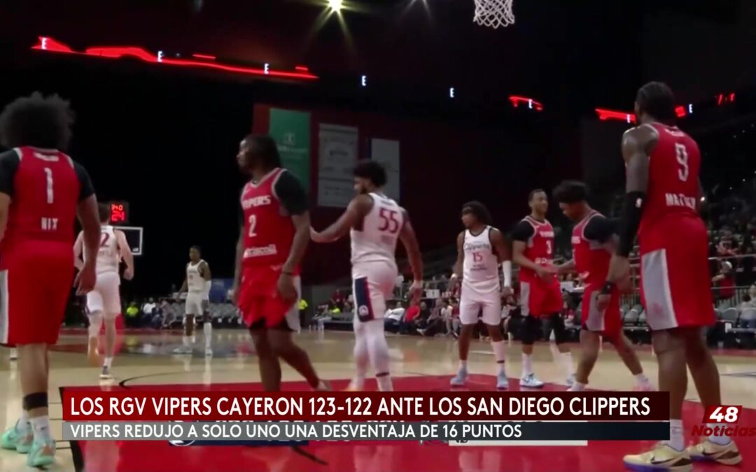 Baloncesto: Intensa Competencia: RGB Vipers Vs. San Diego Creepers