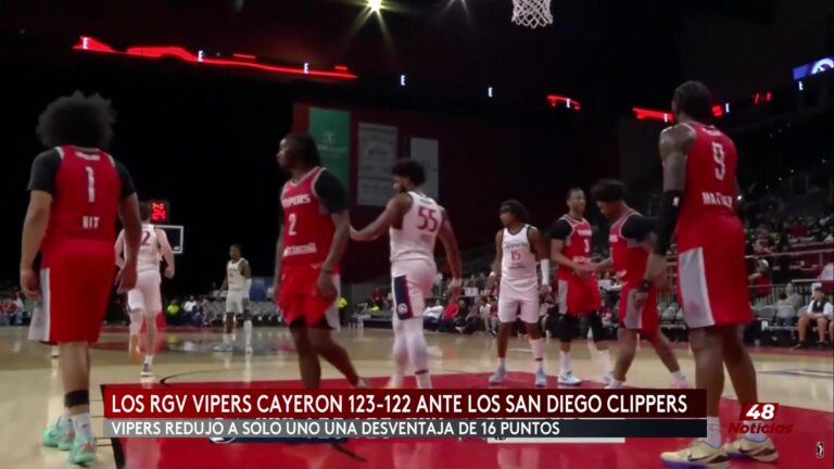 Baloncesto: Intensa Competencia: RGB Vipers Vs. San Diego Creepers