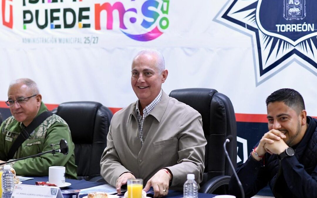 Román Alberto Cepeda González Refuerza la Seguridad en Torreón con Nuevos Equipos y 120 Elementos a la DSPM