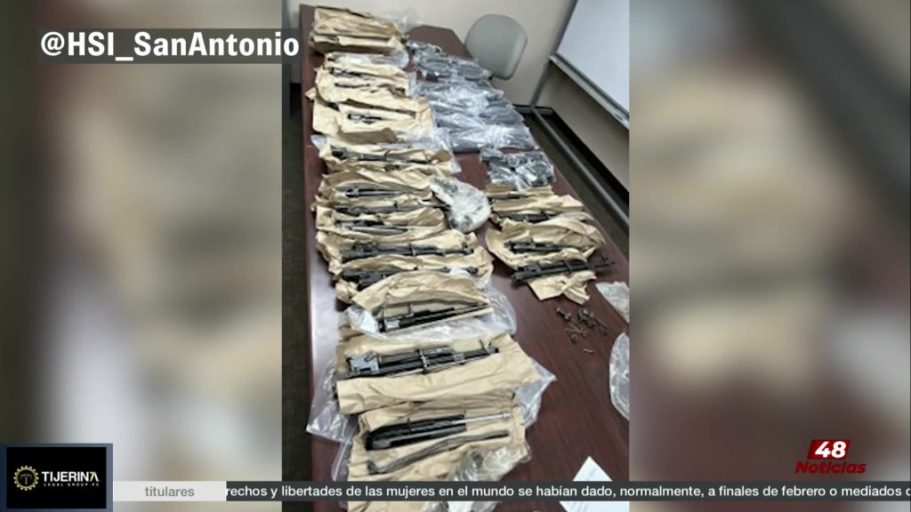 Desmantelamiento De Red De Tráfico De Armas En McAllen