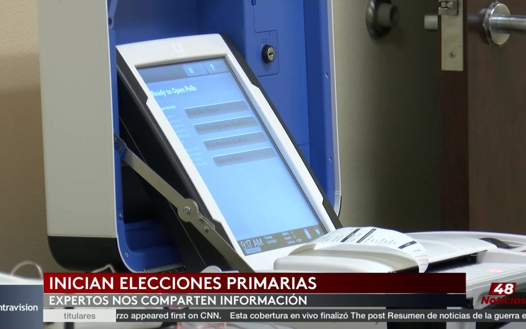 Elecciones Primarias En Texas: Comienza El Periodo De Voto Anticipado
