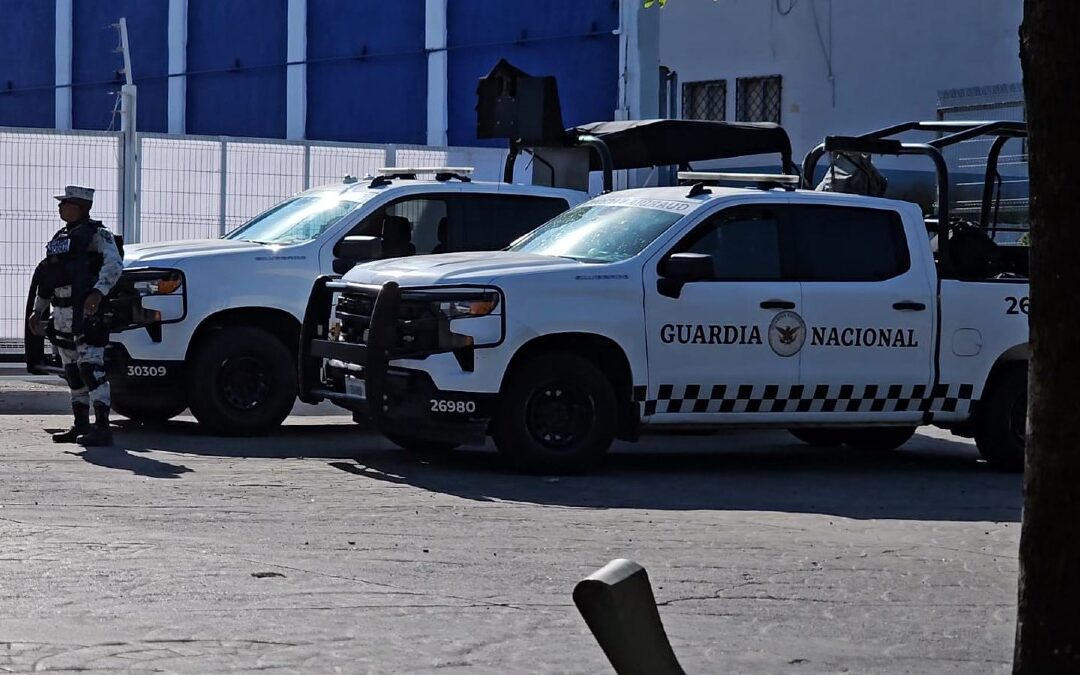 La Guardia Nacional Protege el Semefo en Honor a sus 25 Compañeros Caídos en Jalisco