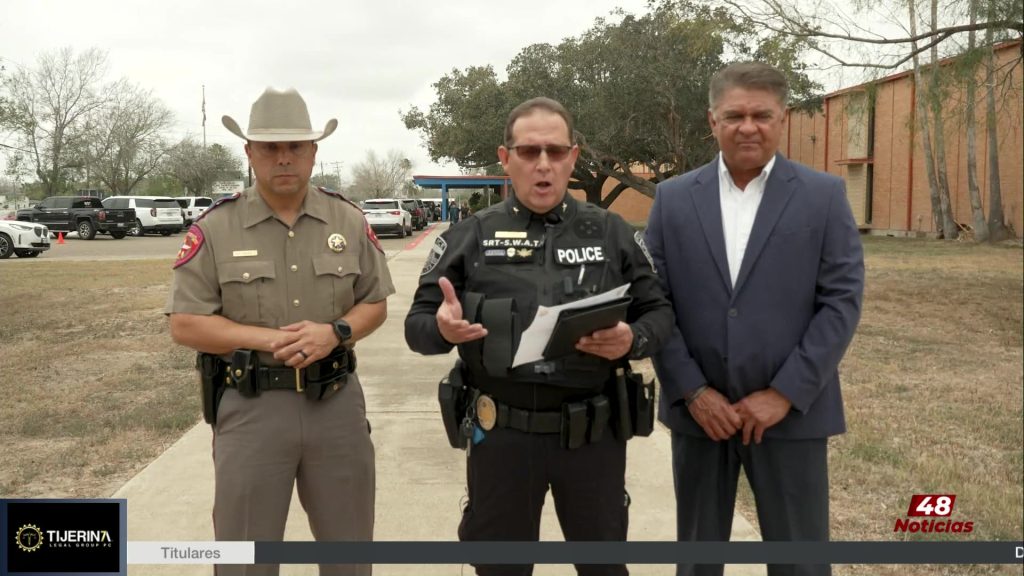 Amenaza Escolar en Edinburg: Cierre Temporal de la Secundaria Sur 1 Escuela En Edinburg Bajo Amenaza Edinburg