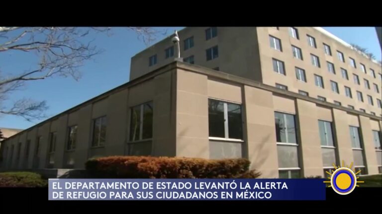 Estados Unidos Levanta Alerta Para Ciudadanos En México