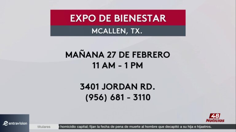 Expo De Bienestar En McAllen