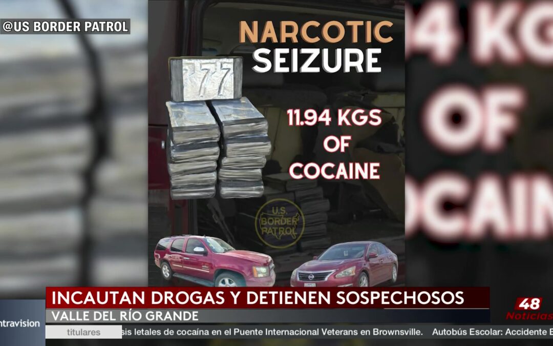 Frontera: Detención En Punto Fronterizo: Confiscan Cocaína