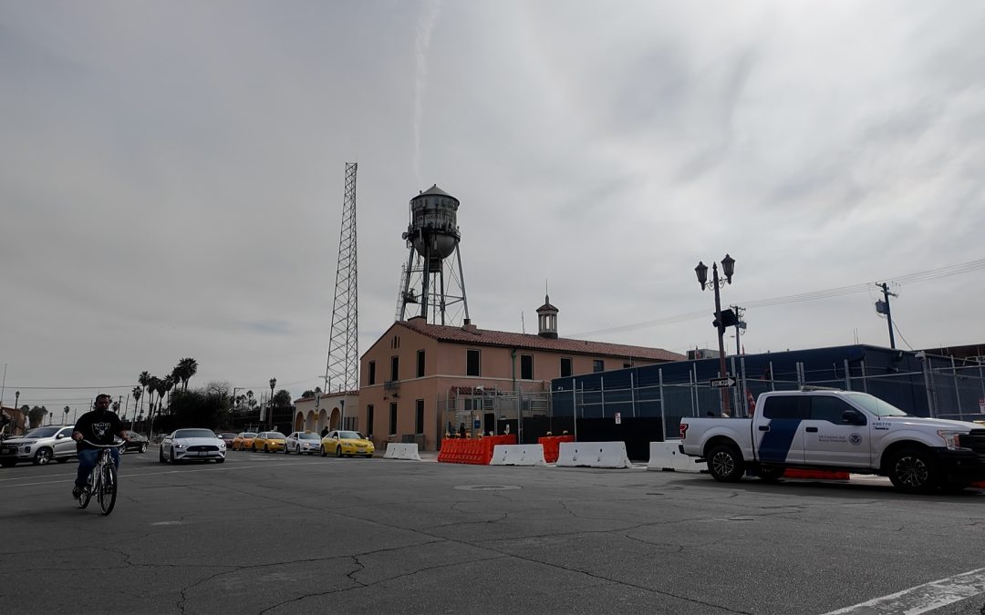 Impacto en la Logística de Taxis de Sitio en la Garita de Calexico