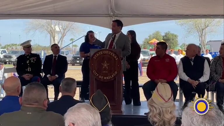 Homenaje A Héroe De Guerra En Weslaco