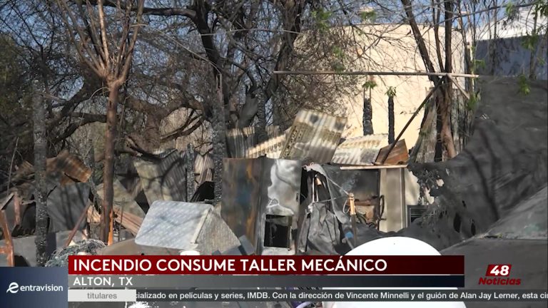 Incendio En Alto Consume Taller Mecánico
