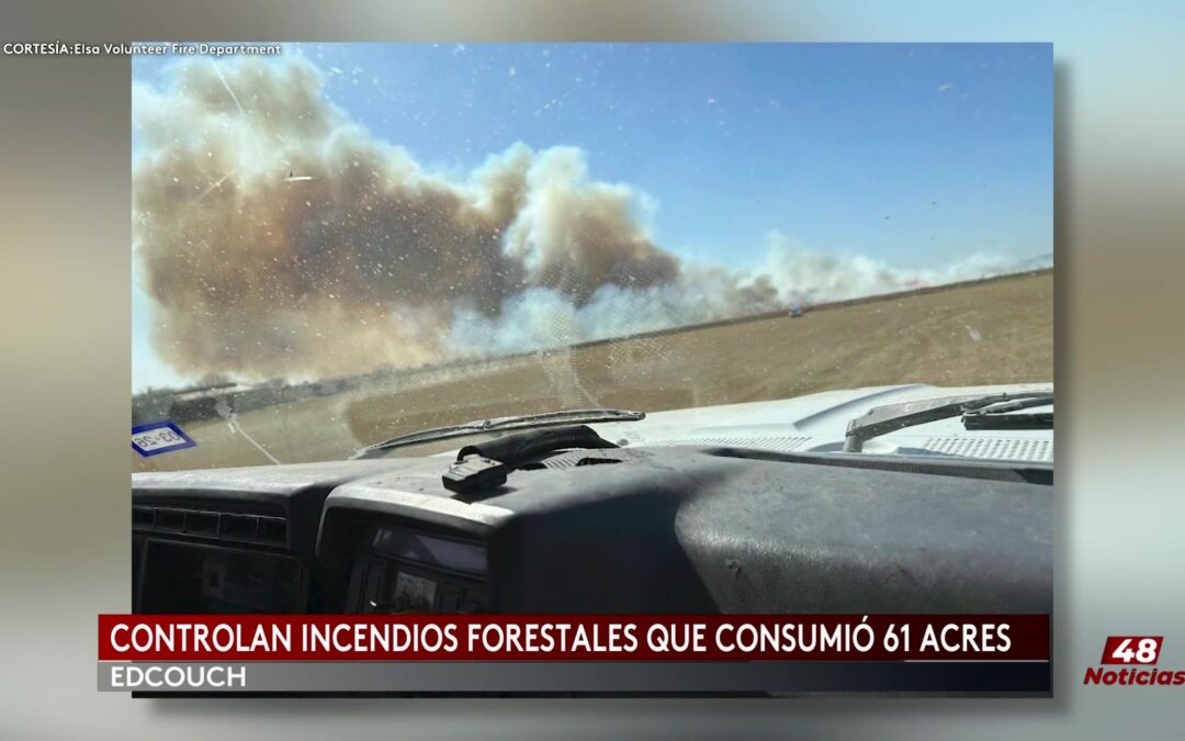 Incendio Forestal Controlado En Edcouch