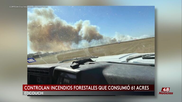 Incendio Forestal Controlado En Edcouch