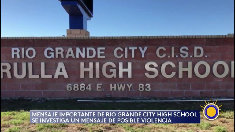 Investigación En Rio Grande City Por Amenaza De Violencia