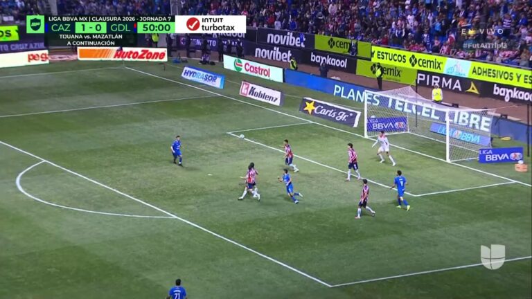 Juego Emocionante Entre Cruz Azul Y Chivas