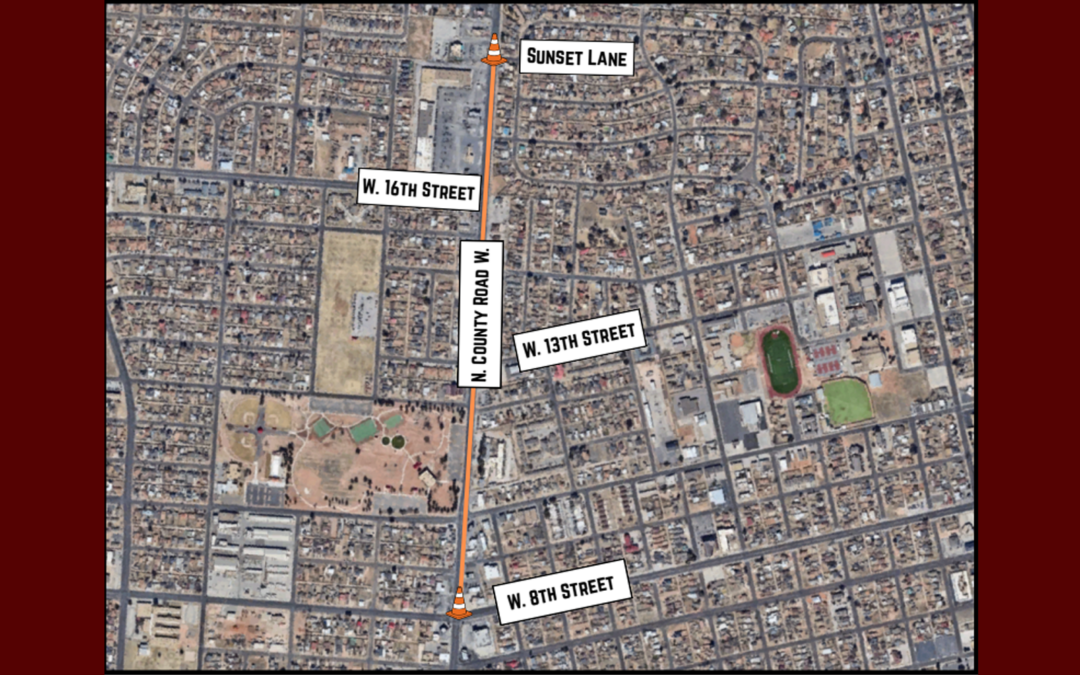 Odessa Inicia Proyecto de Reemplazo de Línea de Agua en N. County Road W