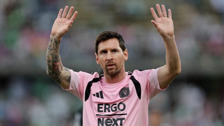 Lionel Messi y su posible participación con Inter Miami contra LAFC hoy
