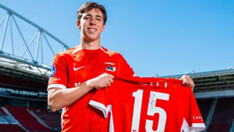 Mateo Chávez Brilla con una Asistencia Clave en la Victoria del AZ Alkmaar | VIDEO