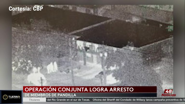Operativo Fronterizo Capta Pandilleros